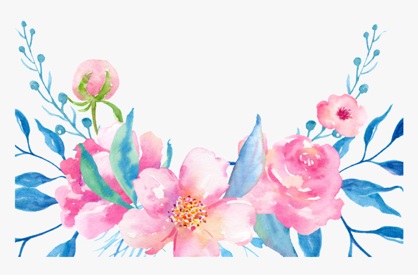 Dark Fragrance Bloom Flower Cartoon Transparent - Flower Cartoon Transparent Background, HD Png Download