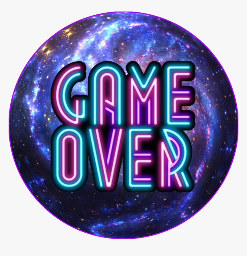 #game #gameover #over #gamer #girl #boy #people #galaxy, HD Png Download