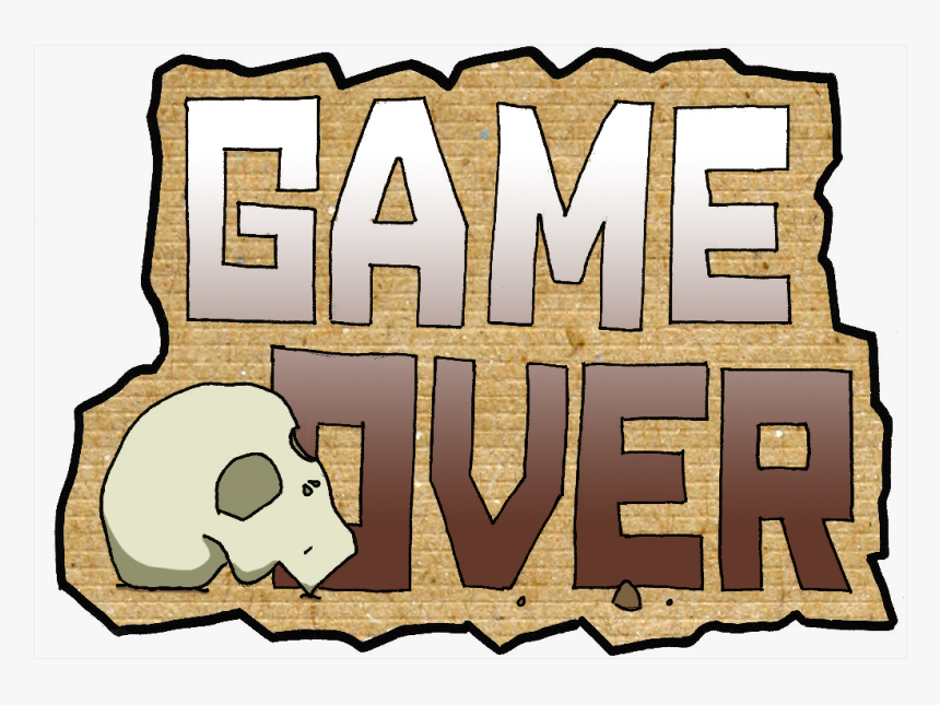 Game Over, HD Png Download