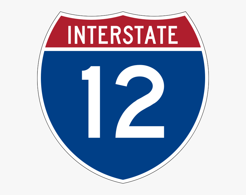 On The Number 12 - Interstate 40 Png, Transparent Png
