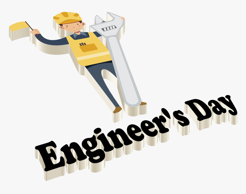 Engineer S Day Png Background Clipart - Engineers Day Png, Transparent Png