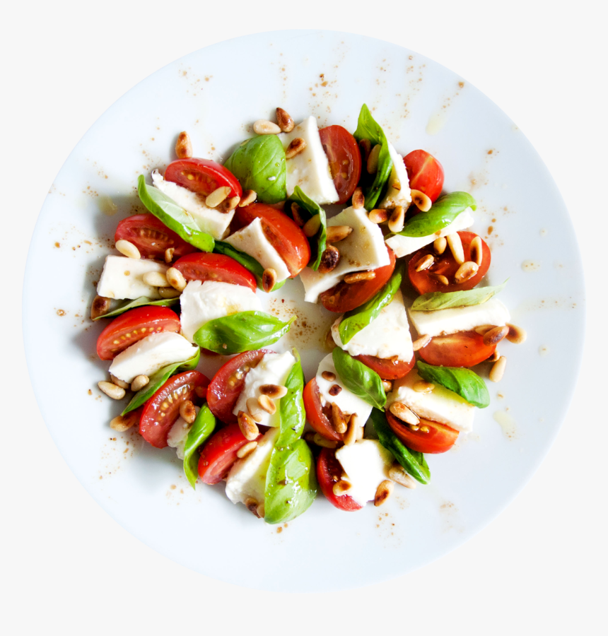 Salad Transparent Background - Caprese Png, Png Download