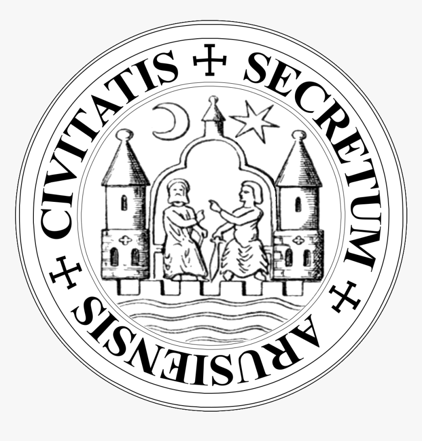 Aarhus City Seal, Stylized - Aarhus Segl, HD Png Download