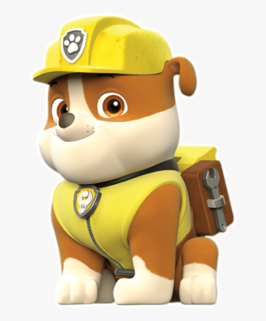 Vector Freeuse Rubble Bonecos Pinterest - Rubble Of Paw Patrol, HD Png Download