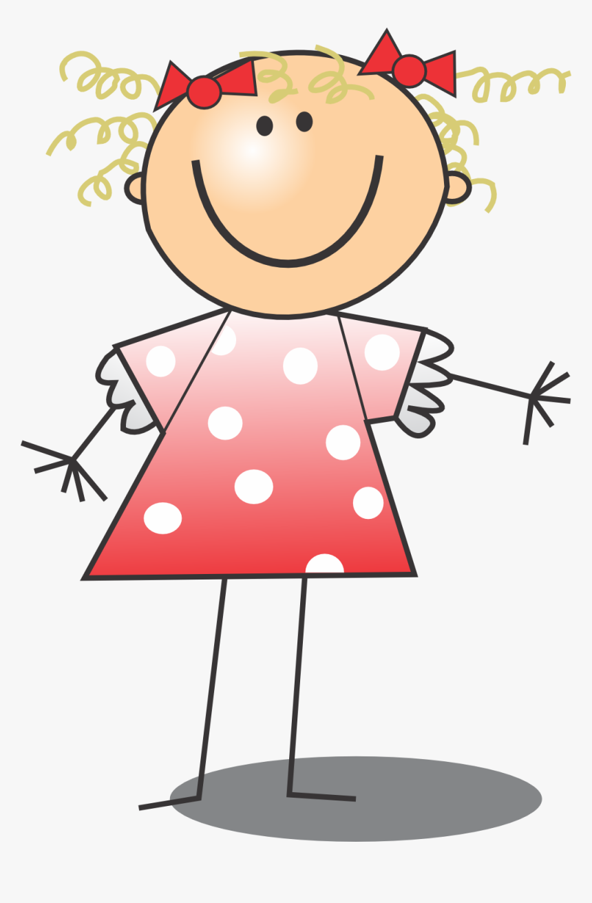 Clip Art Sem Fundo Imagens Background - Polka Dot Dress Cartoon, HD Png Download