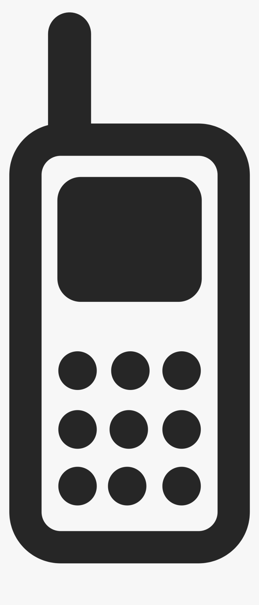 Thumb Image - Mobile Vector Icon Png, Transparent Png