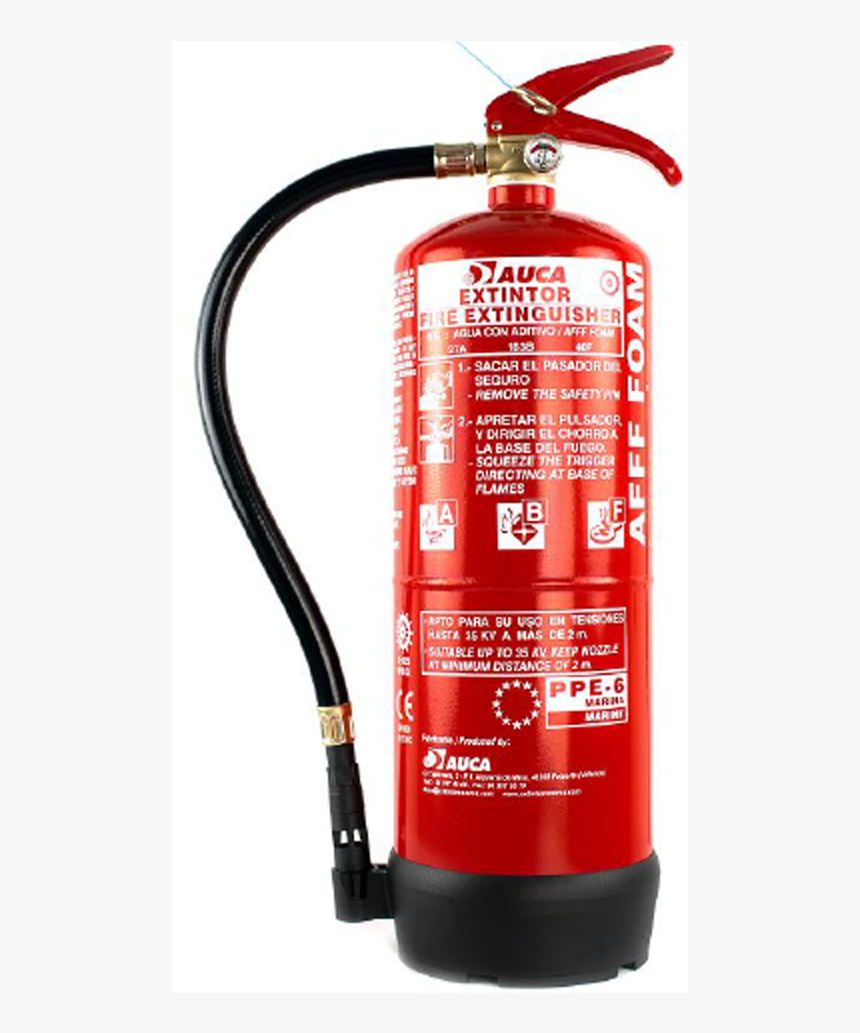 Extintor De 6 Lt De Agua Aditivos Ppe6a - Extintor Png, Transparent Png