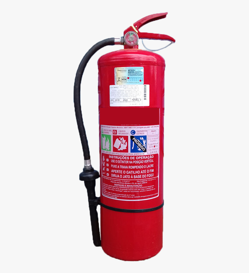 Extintor De Espuma Mecânica, HD Png Download