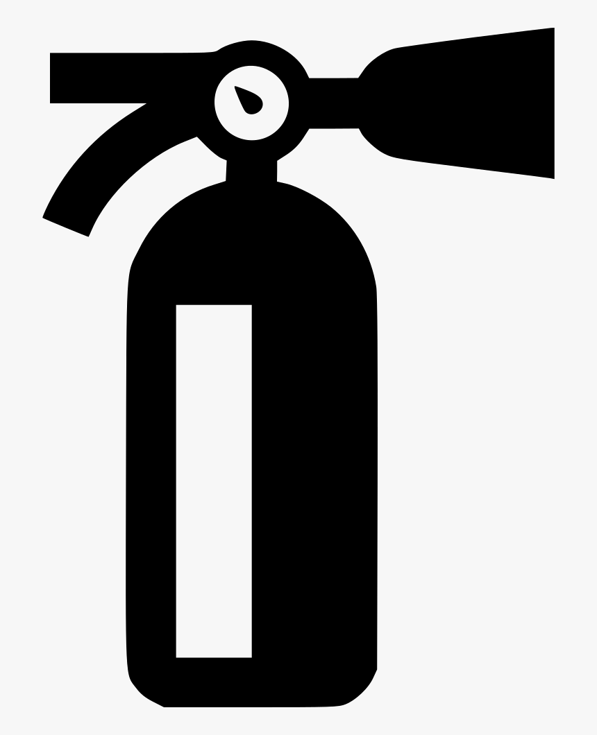 - Icono Extintor , Png Download - Fire Extinguisher Png Black And White, Transparent Png