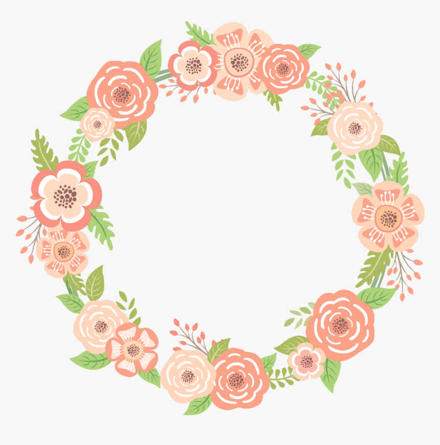 #frame #marco #flores #flower #hear #love #cute #corazon - Flower Kawaii Frame, HD Png Download