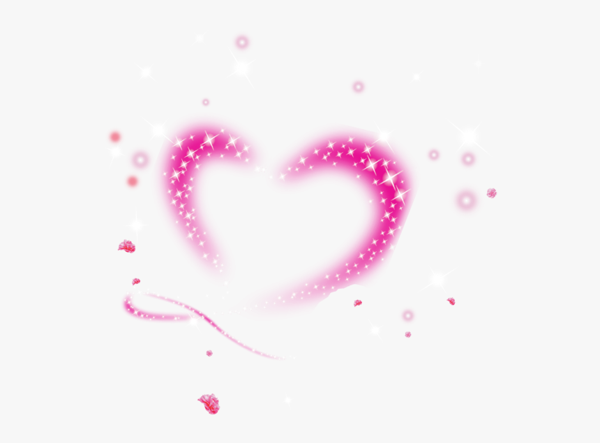 Heart, Love, Pink Png And Vector - Marcos Para Fotos Corazones, Transparent Png
