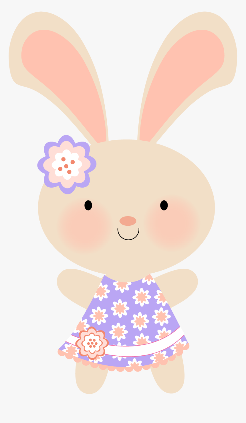 Cute Bunny Png Clip Art, Transparent Png , Transparent Png Image - PNGitem