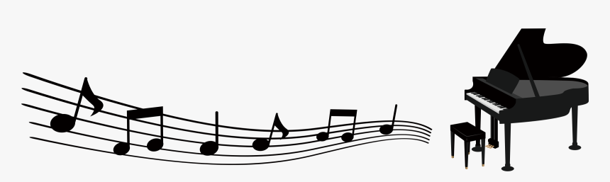 Grand Piano Pianist Melody Piano Concerto - Melody .png, Transparent Png