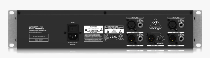 Behringer Fbq3102hd, HD Png Download