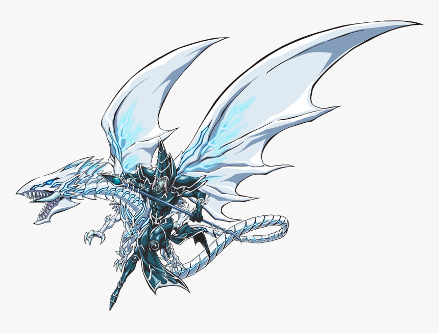 Blue Eyes White Dragon Png, Transparent Png