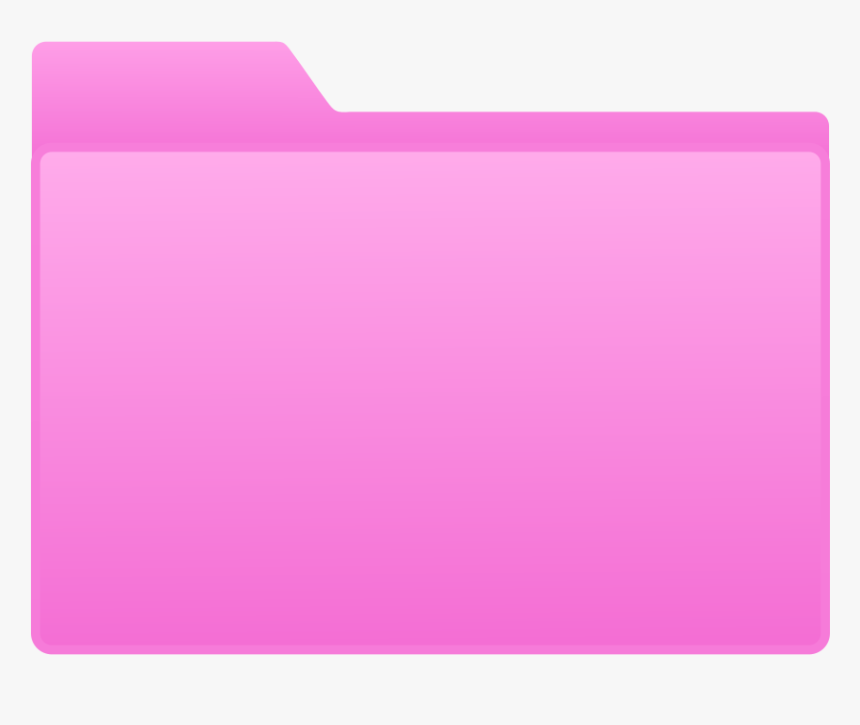 File - Antu Folder-magenta - Svg - Lilac, HD Png Download