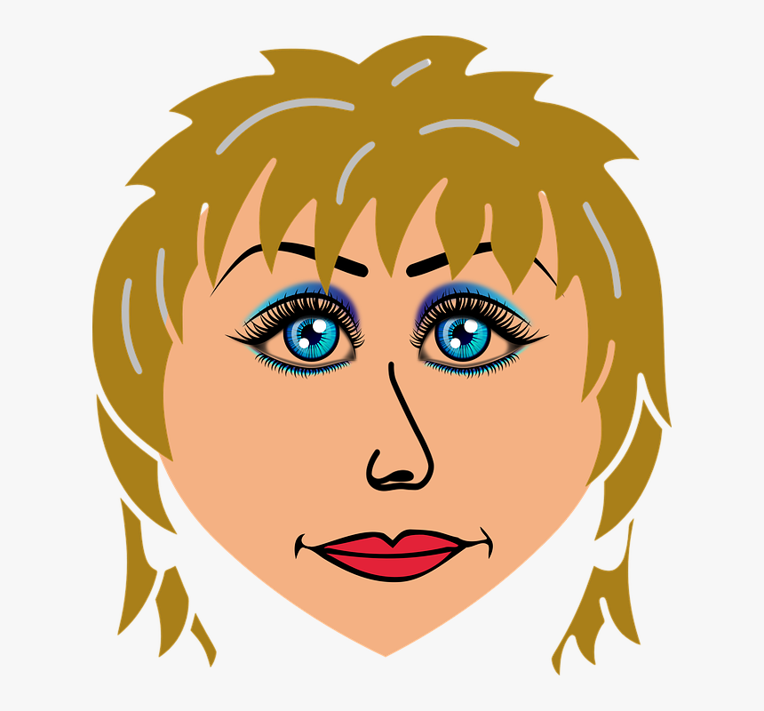 Mujer, Rubia, Ojos Azules, Cara, Mujeres, Mujer Rubia - Mulher Loira Do Olhos Claros, HD Png Download