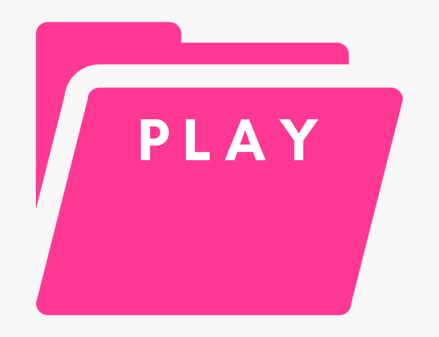 Barbie Pink Folder Play , Png Download - Sign, Transparent Png