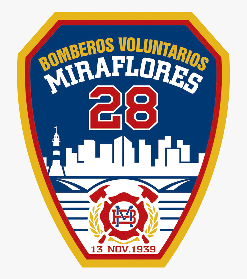 Bomberos Miraflores - Emblem, HD Png Download