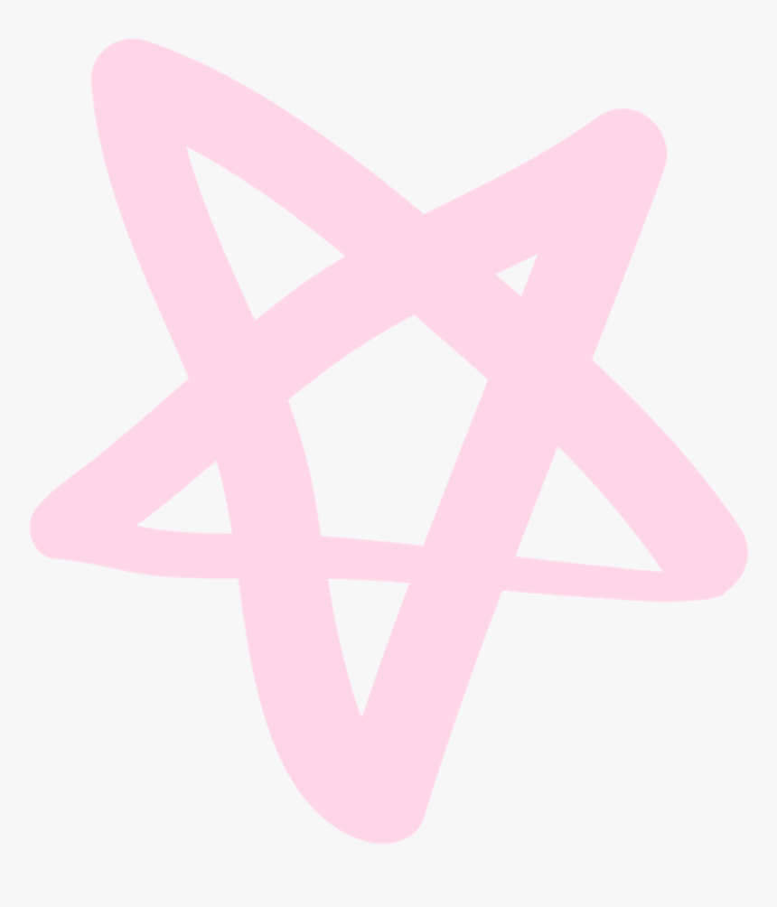 Pink Star Folder , Png Download - Decal, Transparent Png