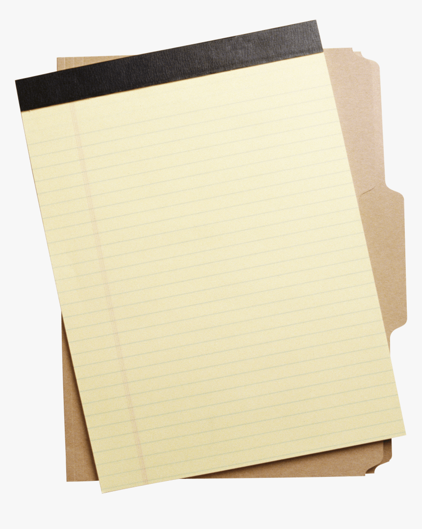 Folder And Paper Sheet - Folder With Paper Png, Transparent Png