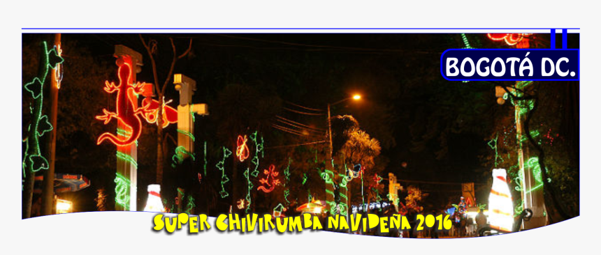 Chivirumba Navidad Recorridos Bogota Diciembre Alumbrados - Pokemon, HD Png Download