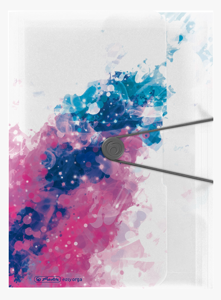 Wallet Folder A4 Pp Splash Pink - Teczki Szkolne Plastikowe, HD Png Download