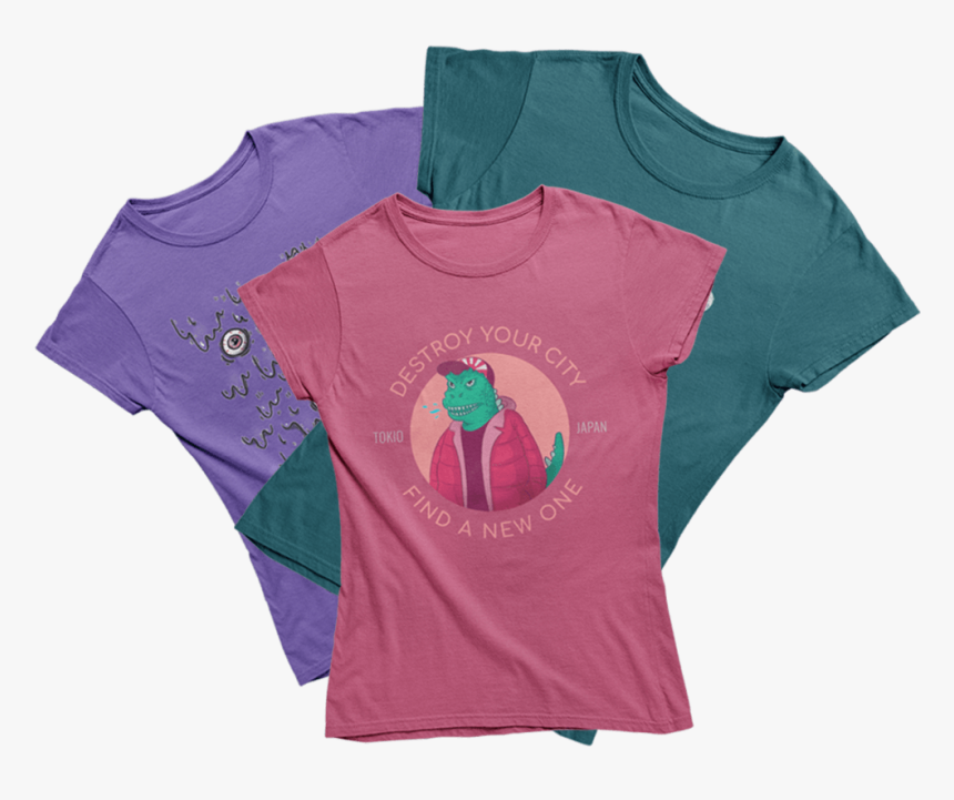 Tshirt Mockups - Girl, HD Png Download