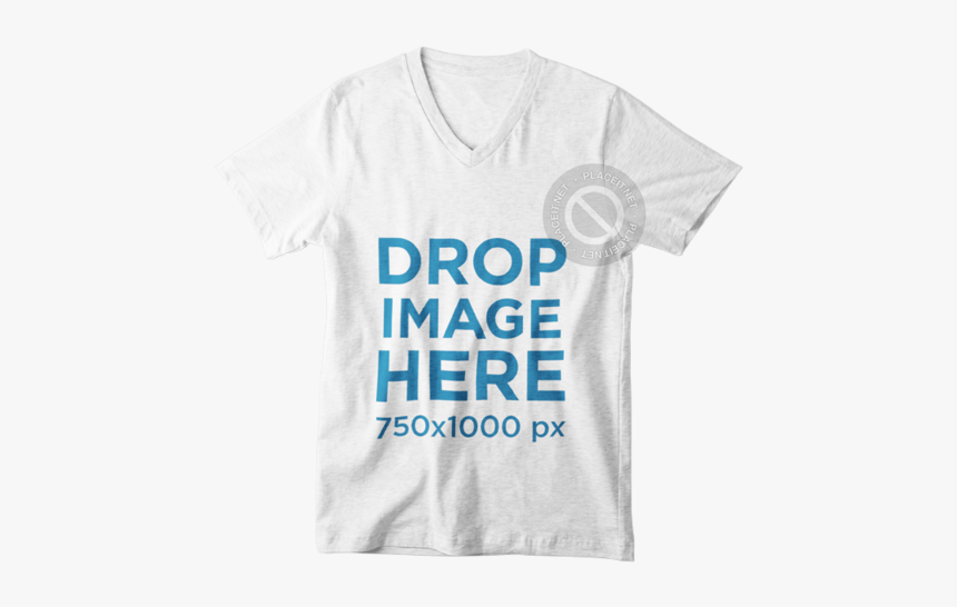 T Shirt V Mockup, HD Png Download