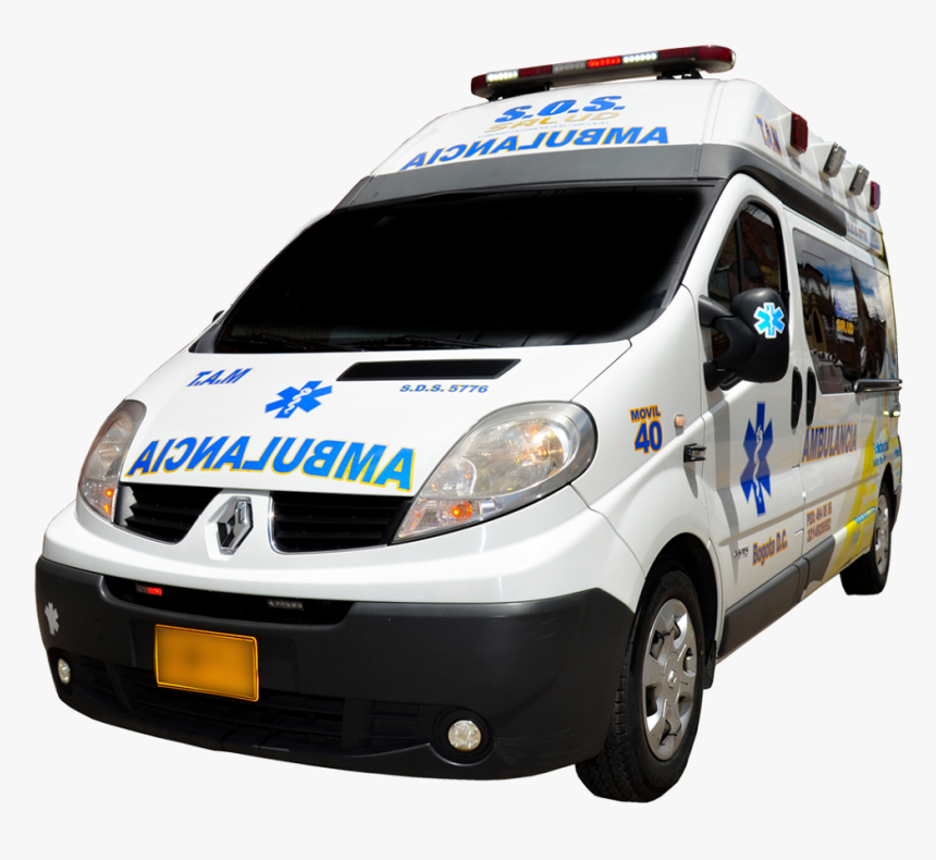Ambulancia Tipo Panel Petroambulancias - Compact Van, HD Png Download
