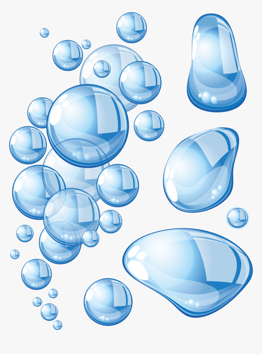 Splash Clipart Fountain - Different Shape Of Water, HD Png Download