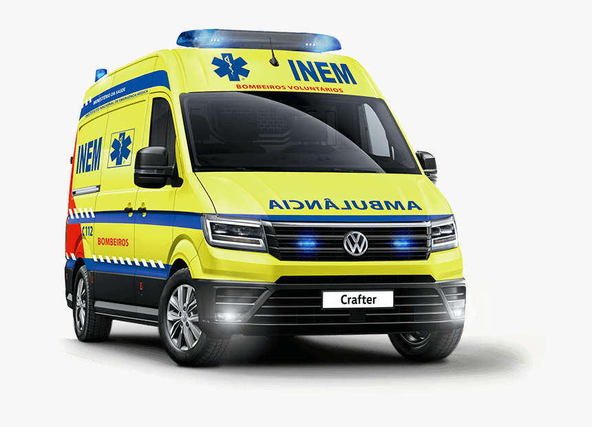 Transparent Ambulancia Png - Volkswagen Crafter, Png Download