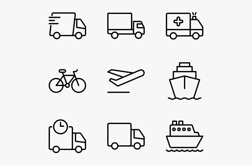 Transport - Ambulance Icon Vector, HD Png Download