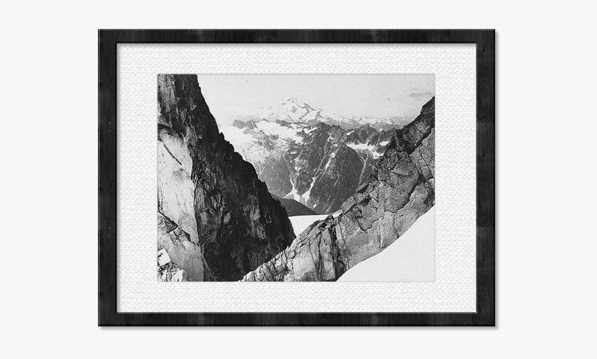Peaks Framed Print, HD Png Download