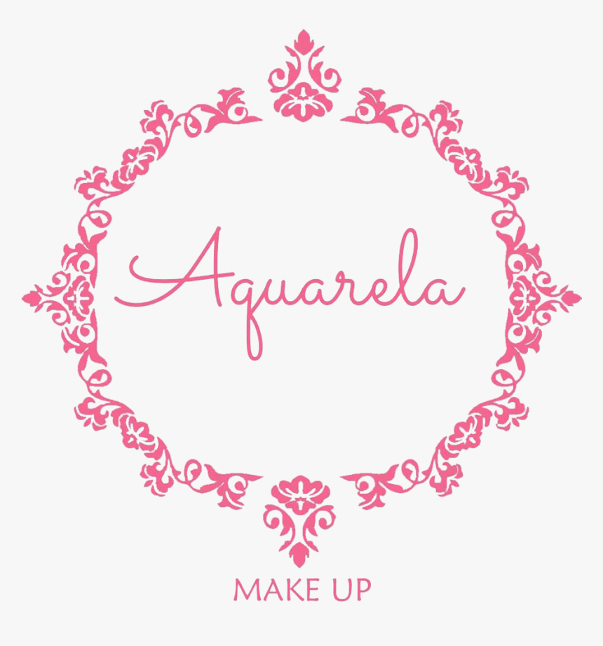 Aquarela Makeup - Wedding Logos Png, Transparent Png