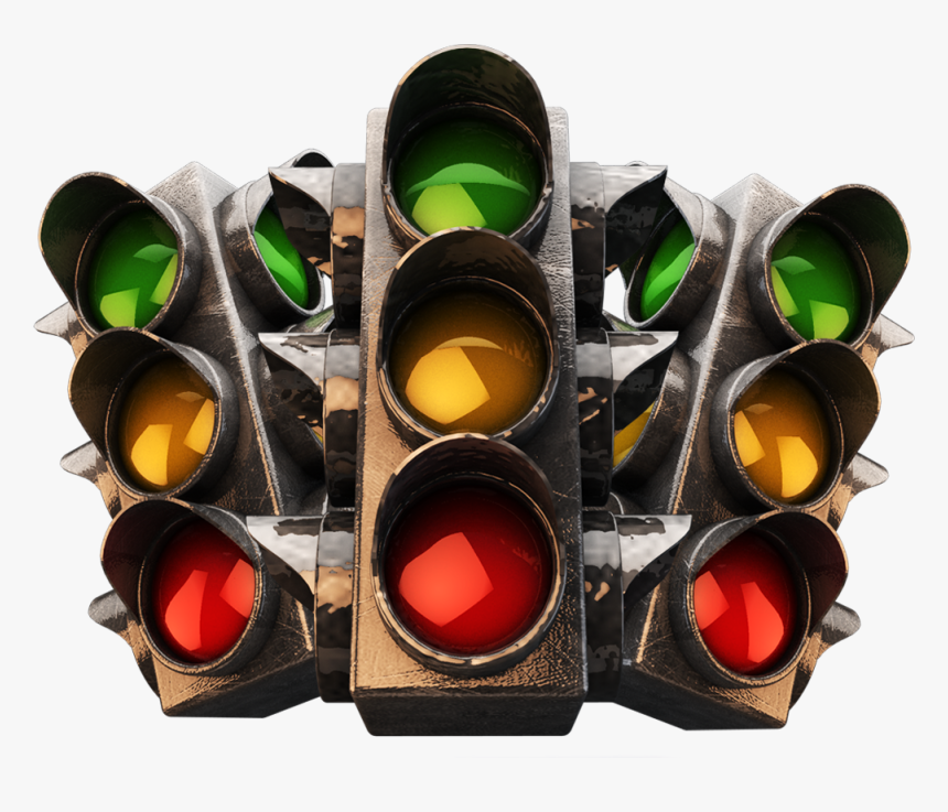 Light Stop Lights Street Traffic Party Clipart, HD Png Download