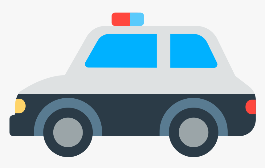 Coche Policia Emoji - Policia Emoji Png, Transparent Png