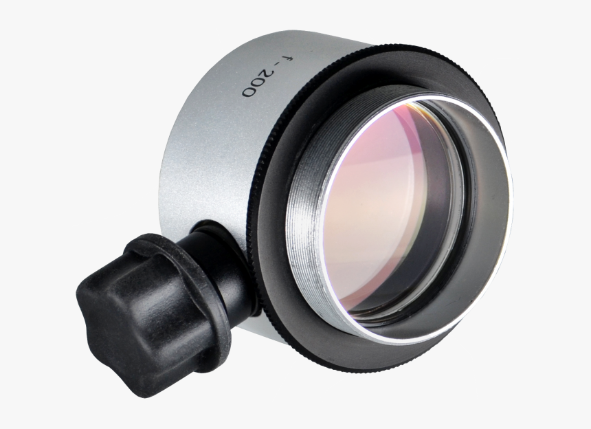 Objective Lens F 200mm With Focusing Mechanism And - Camera Lens, HD Png Download