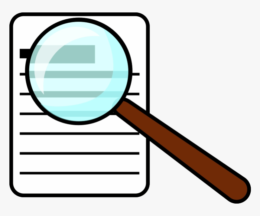 Magnifying Glass Do Ent Clip Art Images Tions Photos - Clip Art Magnifying Glass Detective, HD Png Download