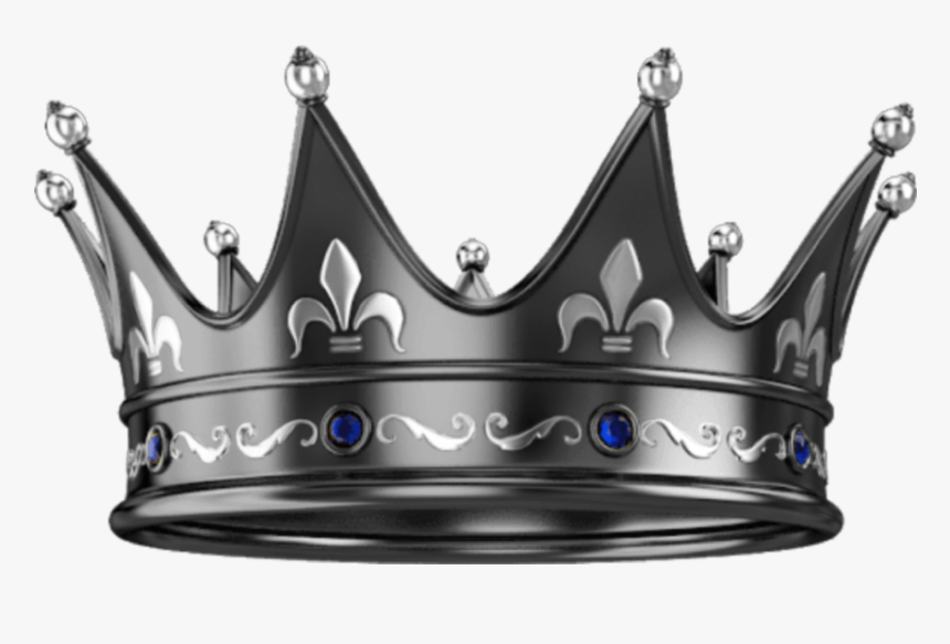 Corona Rey Negra Png, Transparent Png