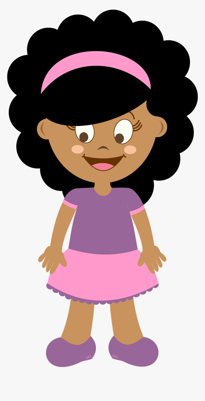 Menina Morena Png, Transparent Png