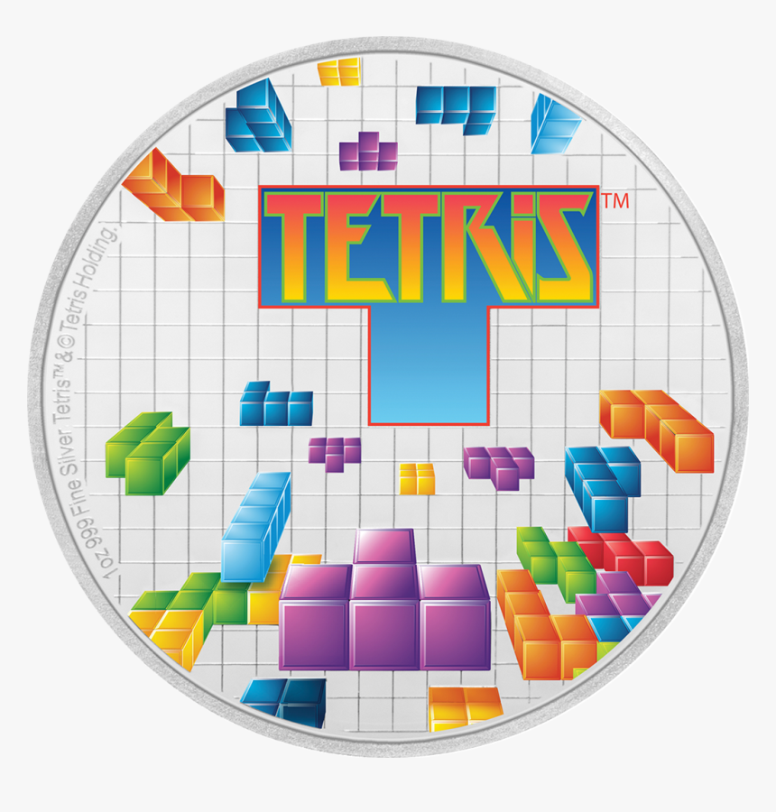Ikniu519930 2 - Tetris Silver Coin, HD Png Download
