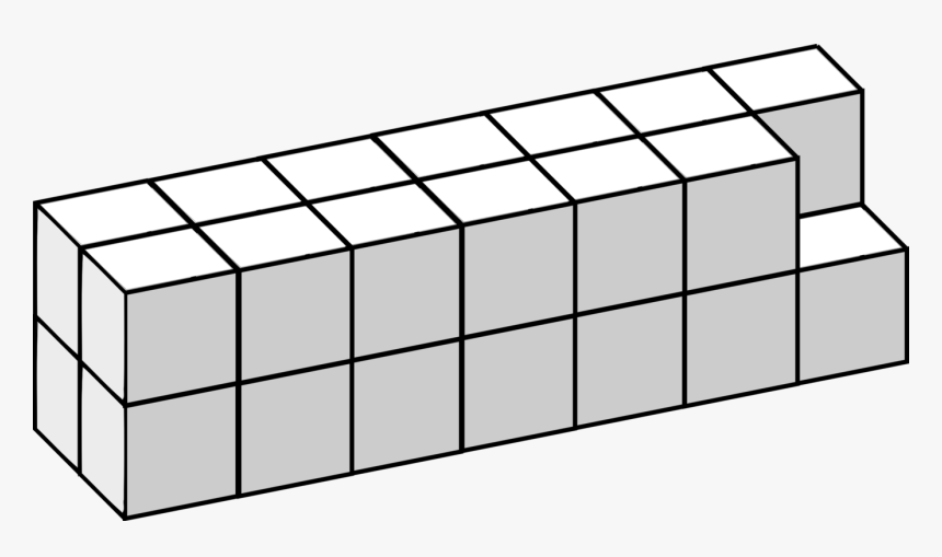 Three Dimensional Space Jigsaw Puzzles 3d Tetris 3d - Tetris Black And White Png, Transparent Png