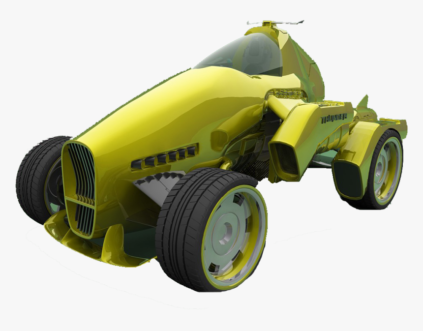 3d Car Png File - Futuristic Car, Transparent Png
