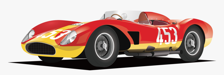 Clipart Of Race Car, HD Png Download