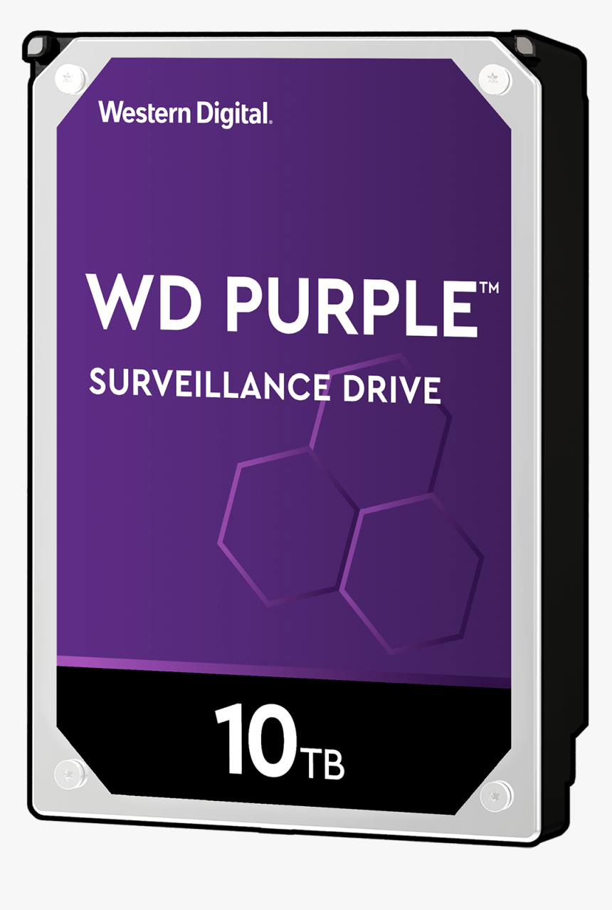 Wd Purple™ Surveillance Hard Drive 1tb - هاردسك ويسترن بيربل 500 جيجا, HD Png Download