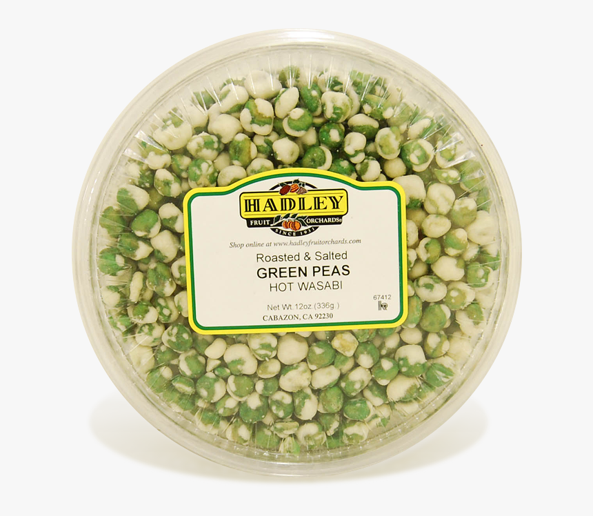 Roasted And Salted Green Peas Hot Wasabi - Hadley Fruit Orchards, HD Png Download