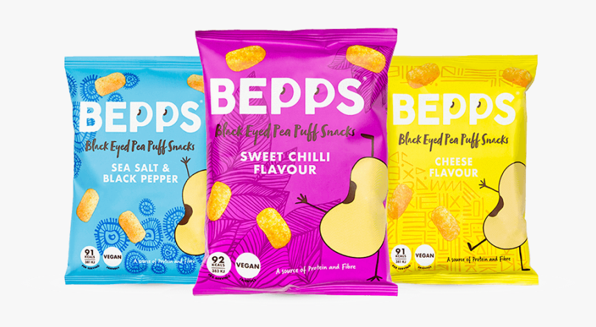 Bepps Product Range - Bepps Snacks, HD Png Download