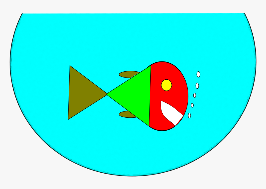Fish In Aquarium Clip Arts - Circle, HD Png Download
