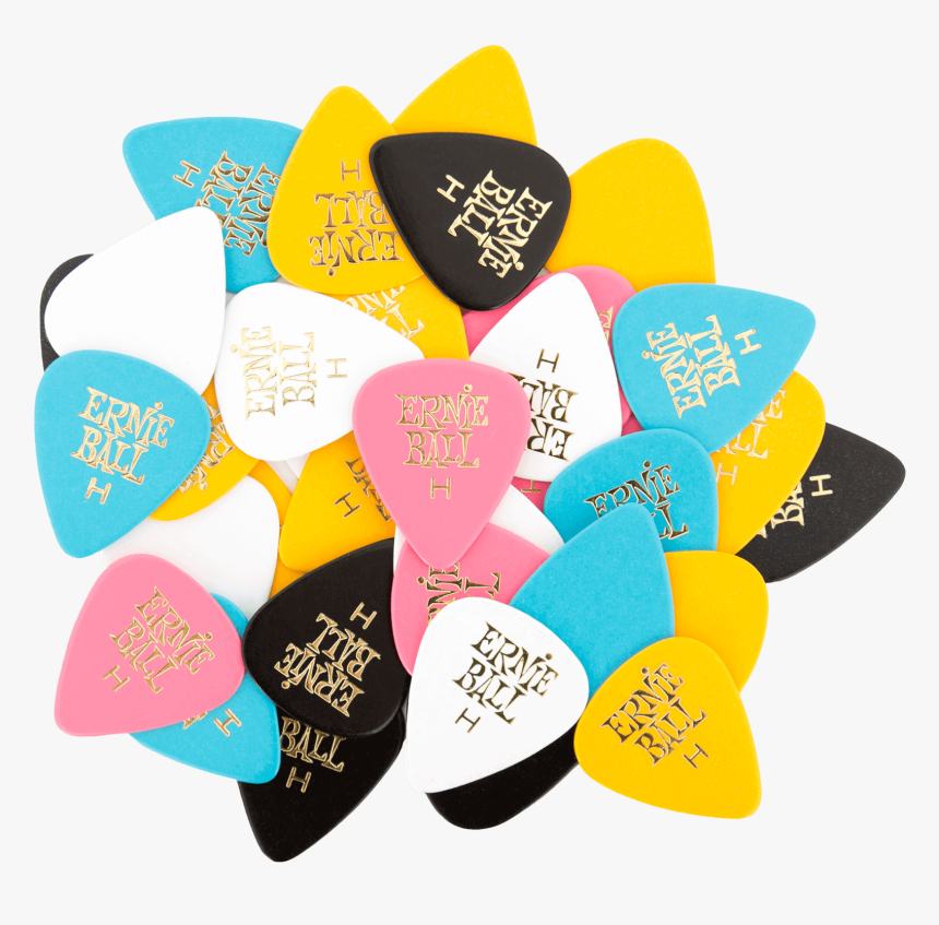 Heavy Assorted Color Cellulose Picks, Bag Of 144 Thumb - Guitar Picks Png, Transparent Png
